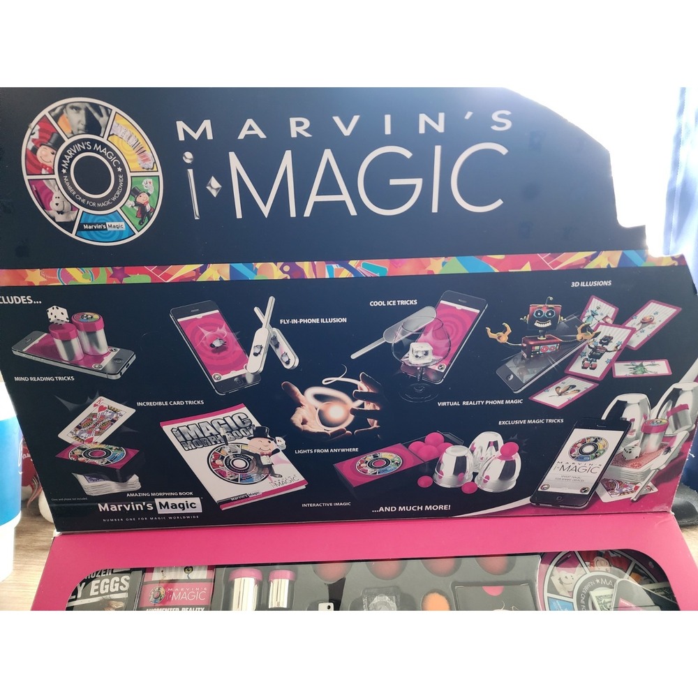 Marvin's iMagic 365 Tricks Interactive Magic Set Smartphone App Boxed - Picture 5 of 5